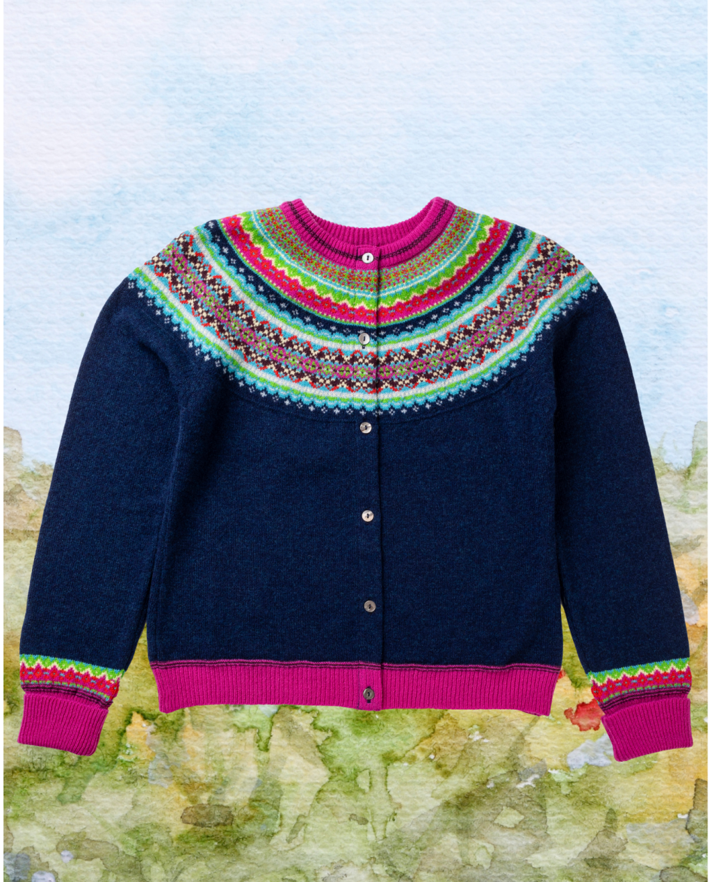 ERIBÉ | Alpine Short Cardigan | Tango ERIBÉ | Alpine Short Cardigan | Tango